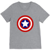 captain america V-Neck Tee