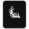 deer antler with buck forest Mousepad