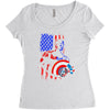 i'm the captain in the war Women's Triblend Scoop T-shirt