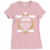 I Am An Aries Ladies Fitted T-Shirt