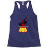 spider dad Racerback Tank