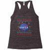 santa christmas Racerback Tank