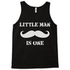 little man mustache first Tank Top