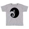 nightmare before christmas black logo Toddler T-shirt