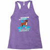 boxers support prostate cancer awareness Racerback Tank