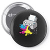 puker printer Pin-back button