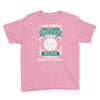 I Love Someone With Liver Cancer To The Moon And Back Youth Tee