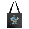 zombie saddam Tote Bags
