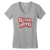 guitar hero logo Women's V-Neck T-Shirt