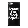 tennis eat sleep repeat iPhone 7 Case