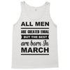 all men are created equal march Tank Top