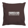 men's funny graphic Throw Pillow