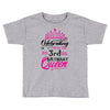 Celebrating With the 3rd Birthday Queen Toddler T-shirt