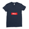 Thicc Hypebeast Ladies Fitted T-Shirt