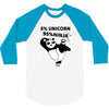 5 Percent Unicorn 95 Percent Ninja 3/4 Sleeve Shirt