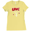 Love Balon Ladies Fitted T-Shirt