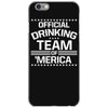 official drinking team 'merica iPhone 6/6s Case