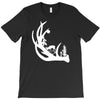 deer antler with buck forest T-Shirt