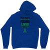 you can't scare or beat me i have been through liver cancer Unisex Hoodie