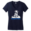 dads army stupid boy Women's V-Neck T-Shirt