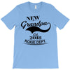 New Grandpa 2018 Rokie Dept. T-Shirt