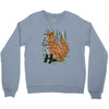 polygon fox graphic Crewneck Sweatshirt