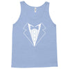 tuxedo fancy dress funny Tank Top