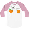 oraange juice mom 3/4 Sleeve Shirt
