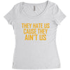 ain't us Women's Triblend Scoop T-shirt