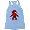 deadpool robot Racerback Tank