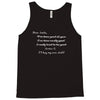 dear santa i'll buy my own stuff Tank Top