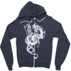 caged ii (a prequel) Zipper Hoodie