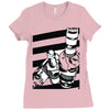 alcohol blanc Ladies Fitted T-Shirt
