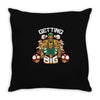 luigi's gym Throw Pillow