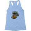 pizzaskull sticker original Racerback Tank
