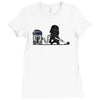 robotic hoover Ladies Fitted T-Shirt