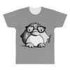 nerd penguin All Over Men's T-shirt