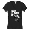 sorry i'm such an ass Women's V-Neck T-Shirt