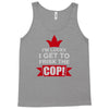 frisk cop leo police wife Tank Top