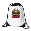 horror's gym Drawstring Bags