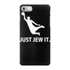 just jew it  funny comic religious comedy sport iPhone 7 Case