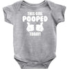This Girl Pooped Today! Baby Onesie