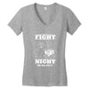 Fight Night Women's V-Neck T-Shirt