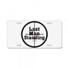 Last Man Standing License Plate