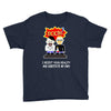 mythbusters cartoon t shirt d45 Youth Tee