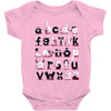 alphabeasts Baby Onesie