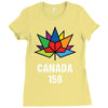 Canada 150th Anniversary Ladies Fitted T-Shirt