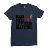 bears beets battlestar galactica Ladies Fitted T-Shirt