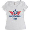 independence day Women's Triblend Scoop T-shirt