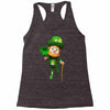 DABBİNG LEPRECHAUN Racerback Tank